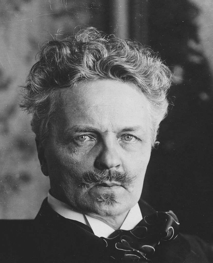 Porträttfoto av August Strindberg