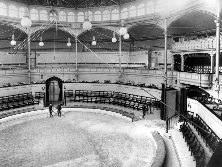 Cirkusen på Hippodromen i början på 1900-talet